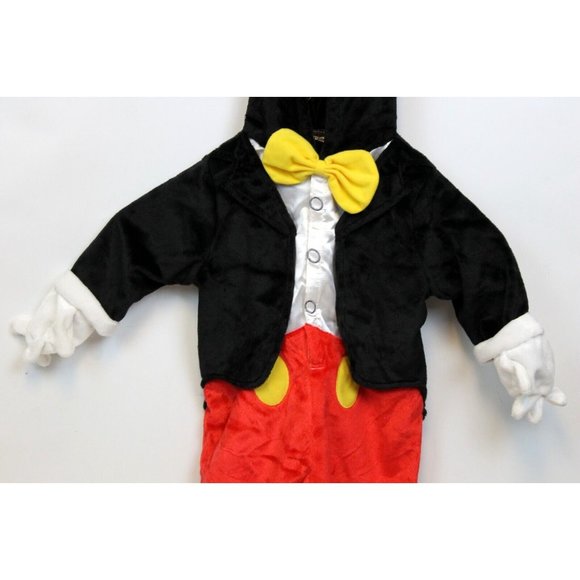 Disney Mickey Mouse Toys R Us Baby 3 - 6 Mths Jumper 1pc Costume Tux Jacket - Picture 2 of 9